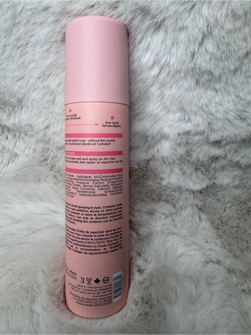Design.Me Hold.Me Travel Case with Pink Bottle